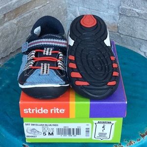 Stride Rite SRT Elijah Blue/Red size 5M